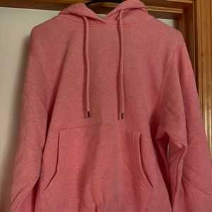 Long Weekend Hoodie- Strawberry color. Size Small